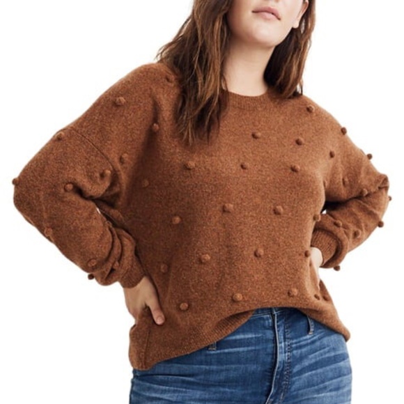 Madewell Sweaters - NWT Madewell Brockton Bobble Sweater in Coziest Yarn